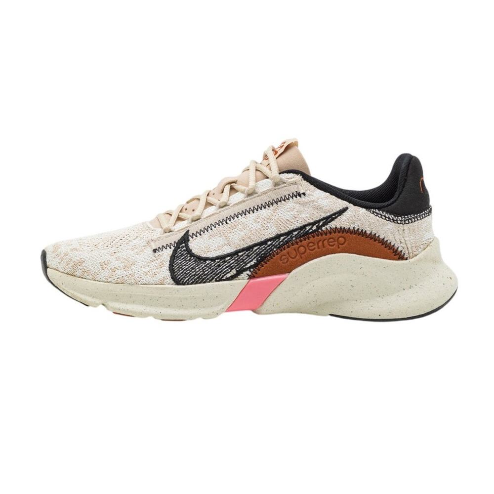 Nike Lightweight Ivory Tan Superrep Go 3 Flyknit Next Nature Womens Training